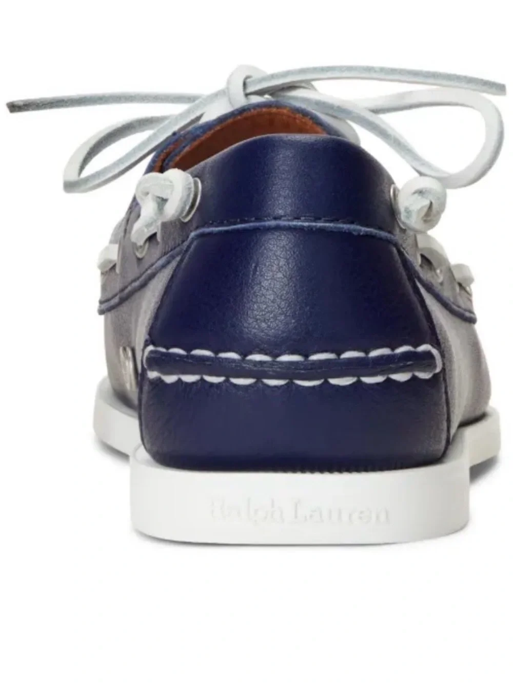 POLO RALPH LAUREN Merton leather boat shoes Size 9